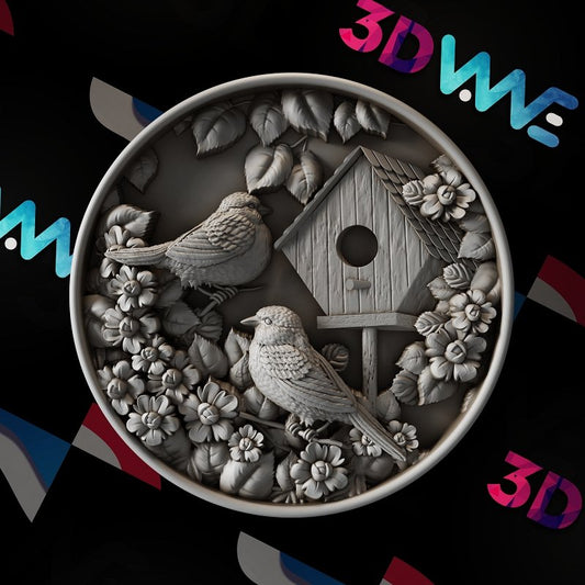 BIRDS 3d stl - 3DWave.us