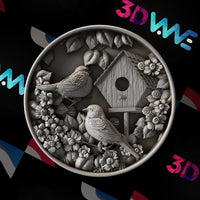 Thumbnail for BIRDS 3d stl - 3DWave.us