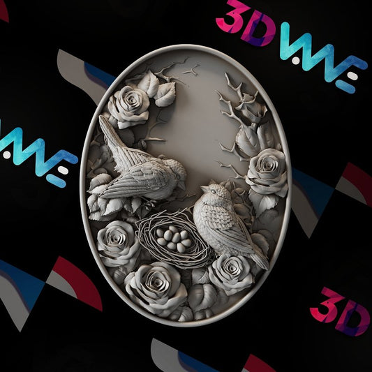 BIRDS 3d stl - 3DWave.us