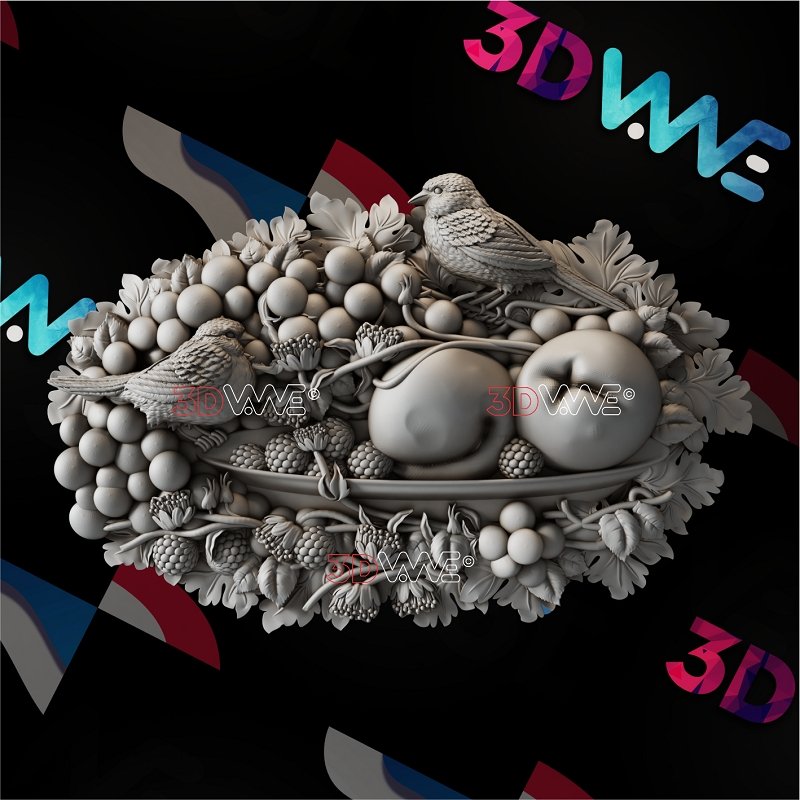 BIRDS 3d stl 3DWave.us