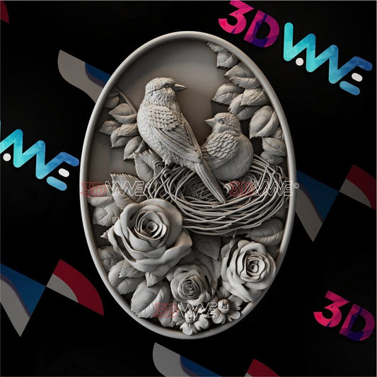 BIRDS 3d stl - 3DWave.us