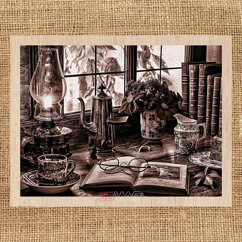 BOOKS pyroprinter & laser-ready file 3DWave.us