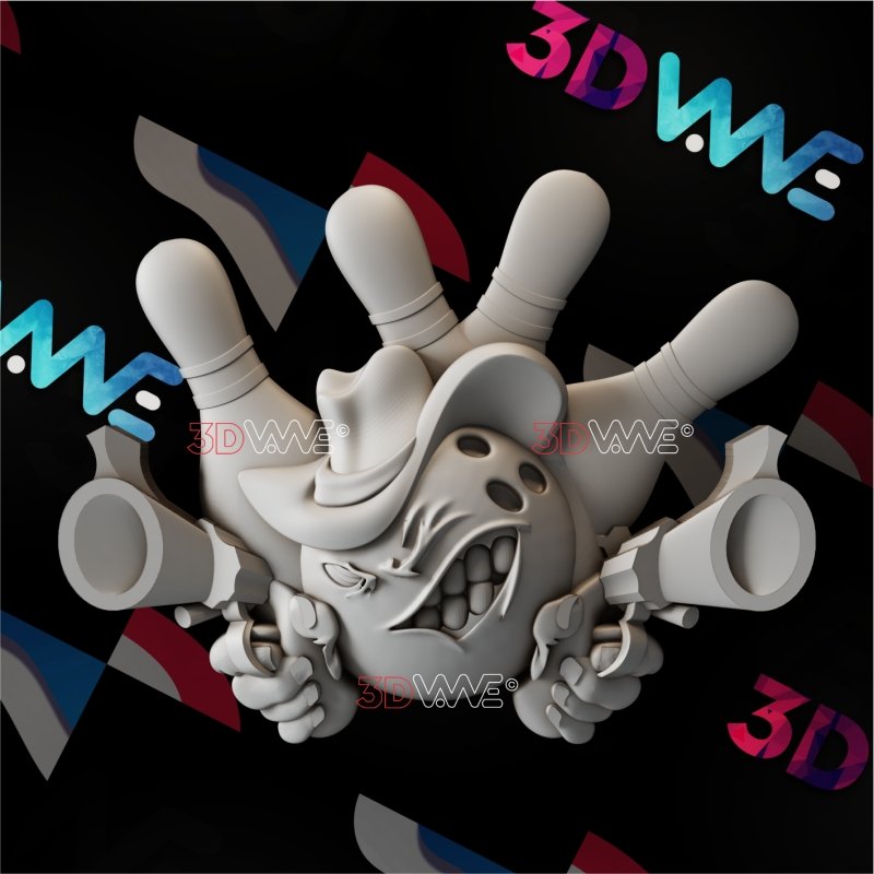 BOWLING 3d stl 3DWave.us