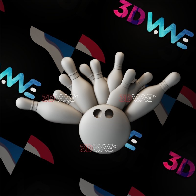 BOWLING 3d stl 3DWave.us