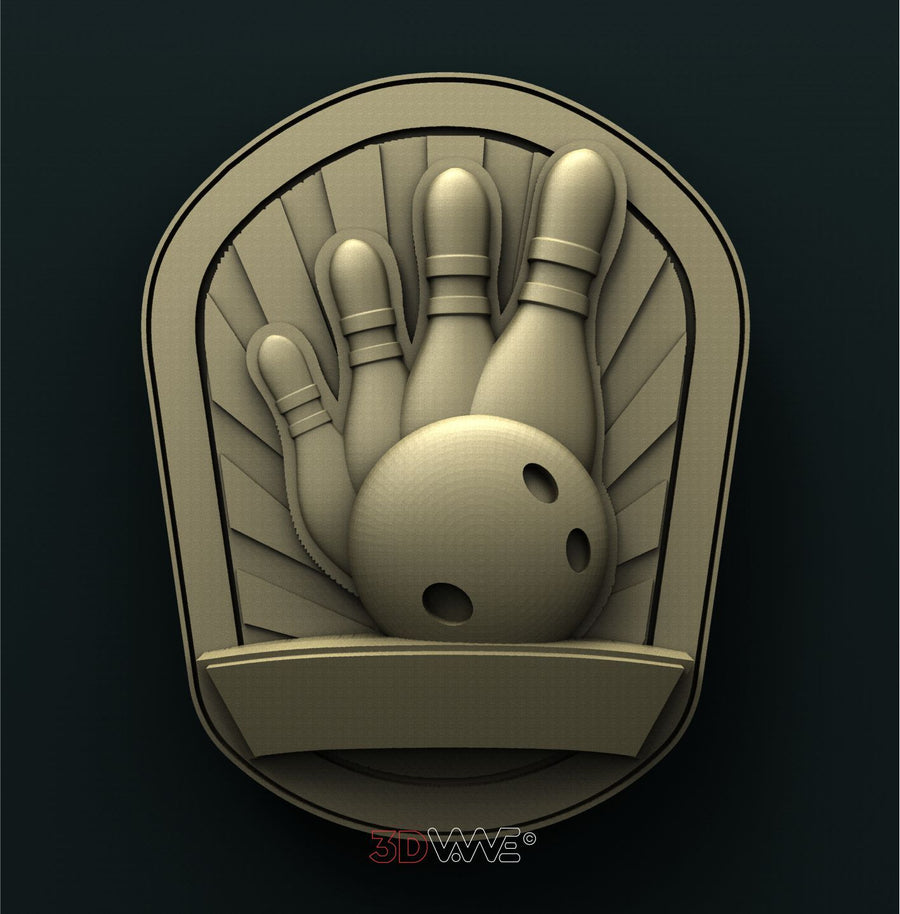 BOWLING 3D STL 3DWave