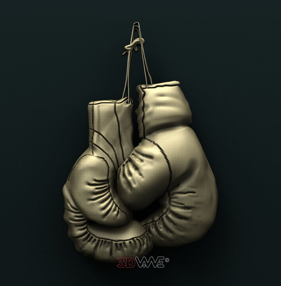 BOXING GLOVES 3D STL 3DWave