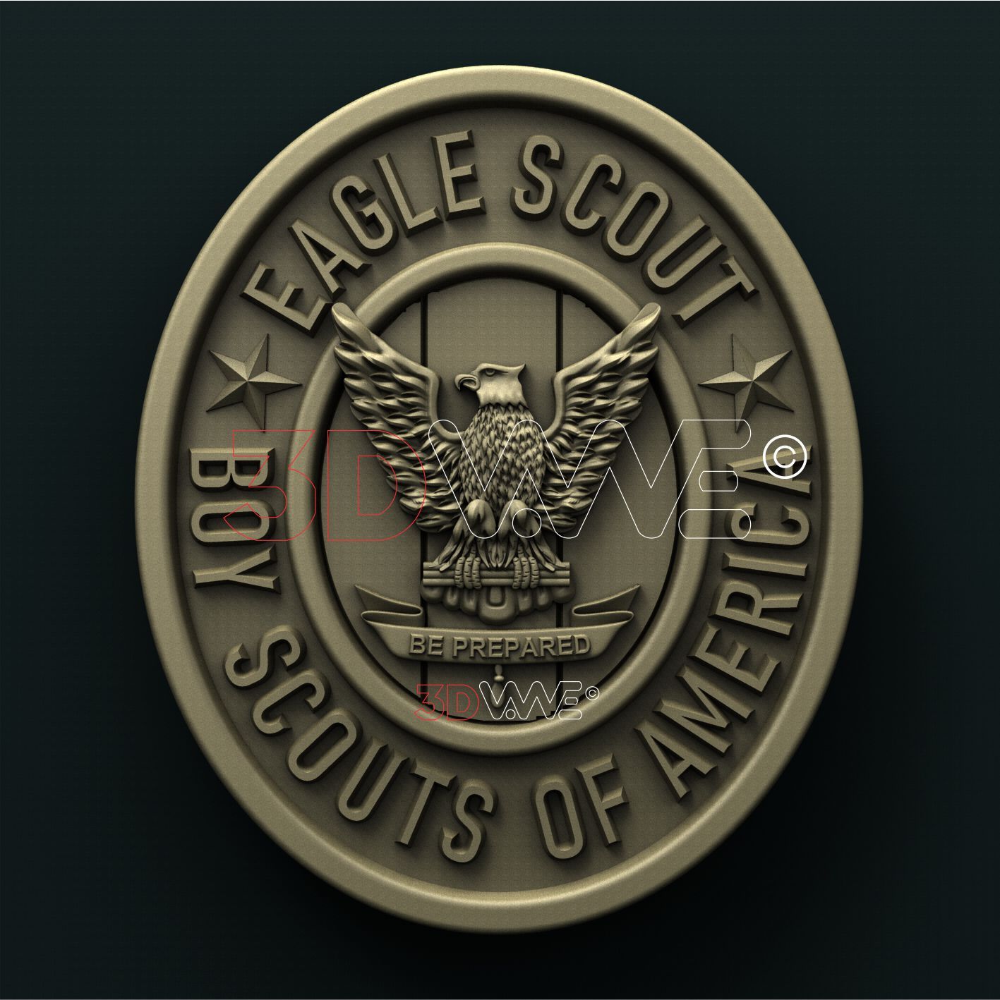 BOY SCOUTS OF AMERICA 3D STL 3DWave