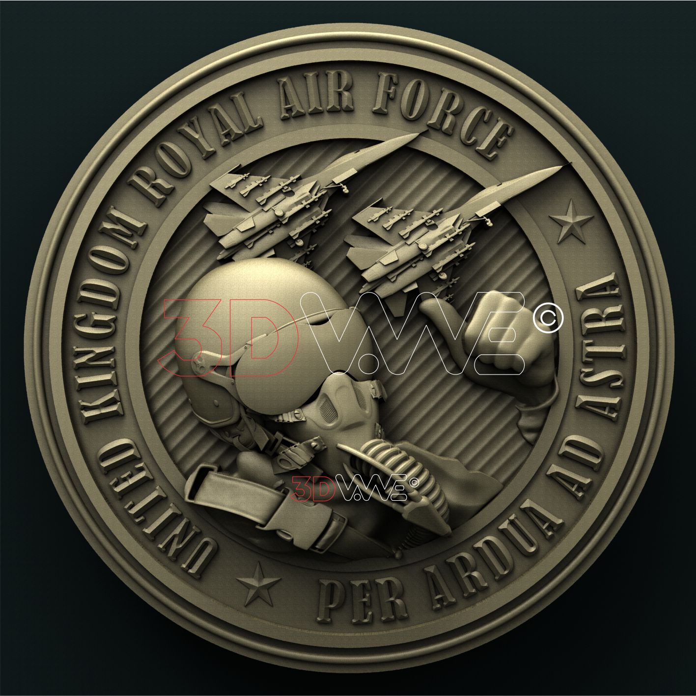 BRITISH AIR FORCE 3D STL 3DWave