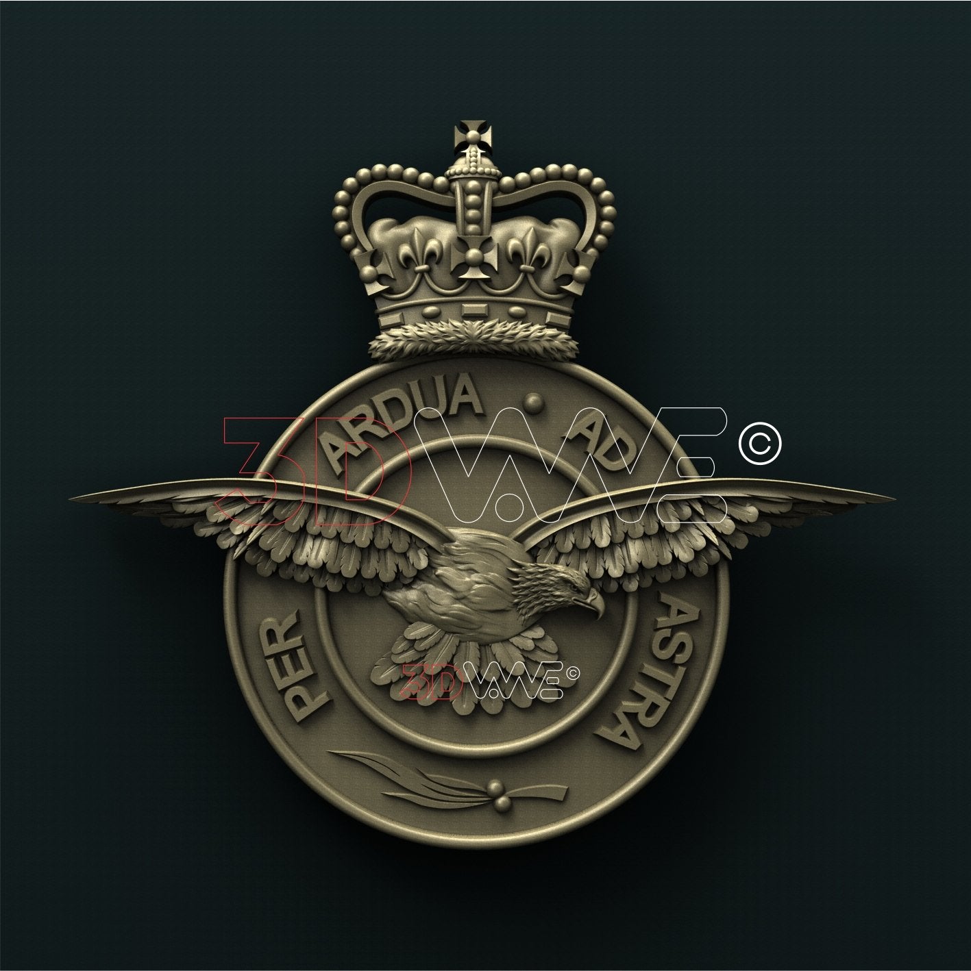 BRITISH ROYAL AIR FORCE 3D STL 3DWave
