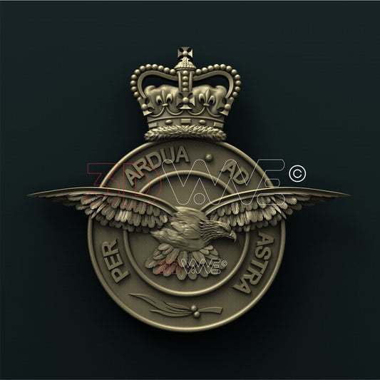 BRITISH ROYAL AIR FORCE 3D STL 3DWave