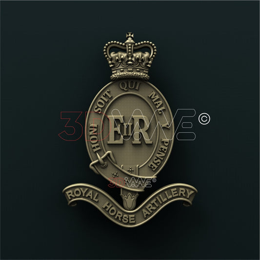 BRITISH ROYAL HORSE ARTILLERY 3D STL 3DWave