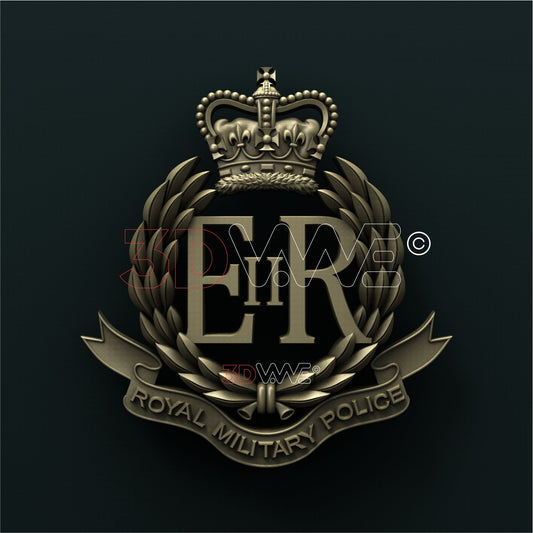 BRITISH ROYAL MILITARY POLICE 3D STL 3DWave