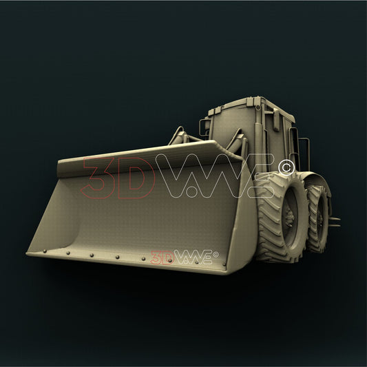 BULLDOZER 3D STL 3DWave