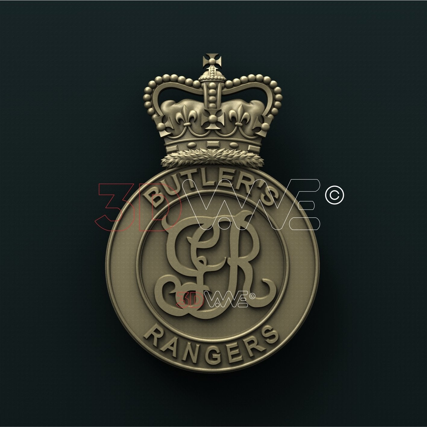 BUTLER'S RANGERS REGIMENT, CANADA 3D STL 3DWave