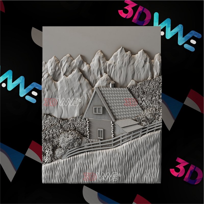 CABIN 3d stl 3DWave.us