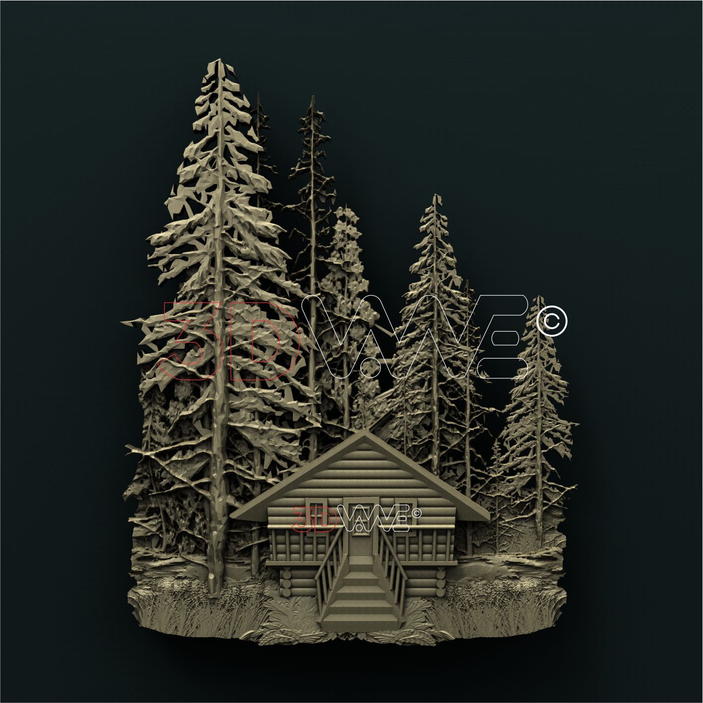 CABINE 3D STL 3DWave