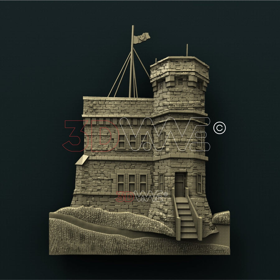 CABOT TOWER, CANADA 3D STL 3DWave