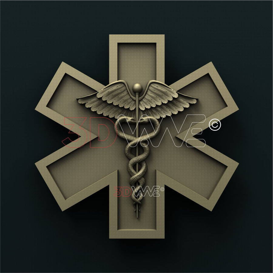 CADUCEUS 3D STL 3DWave