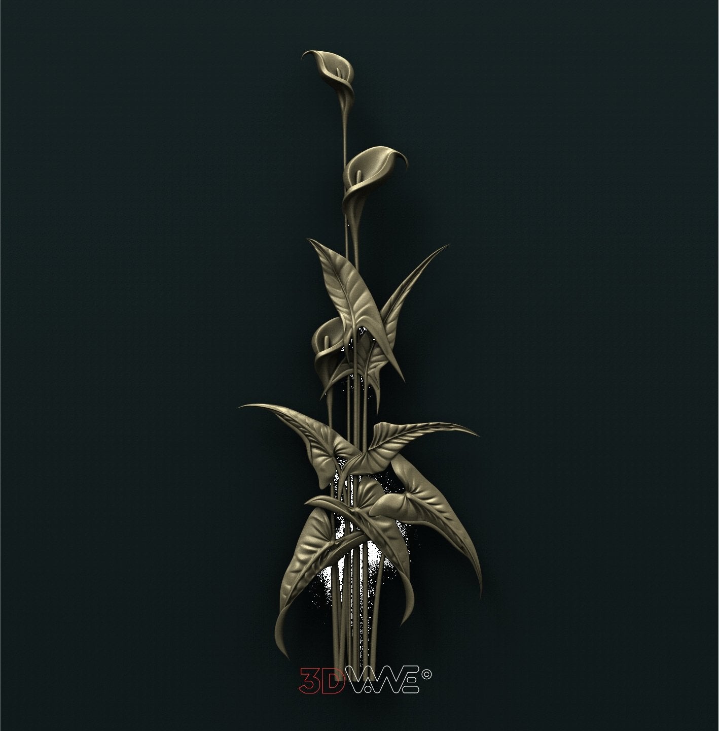 CALLA 3D STL 3DWave