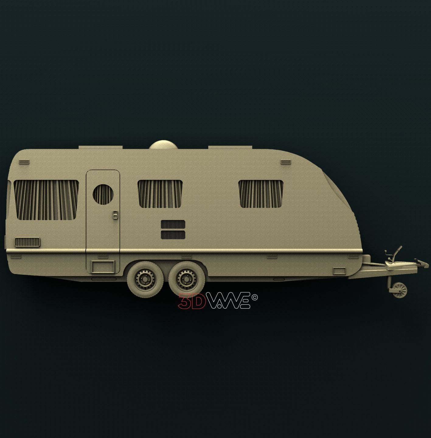 CAMPER 3D STL 3DWave