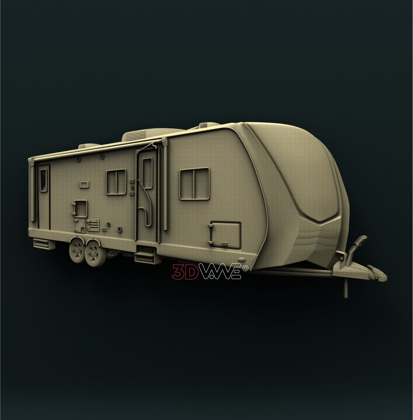 CAMPER 3D STL 3DWave
