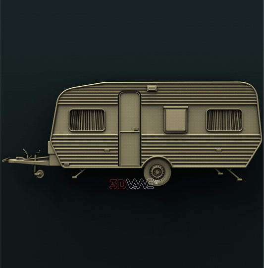 CAMPER 3D STL 3DWave
