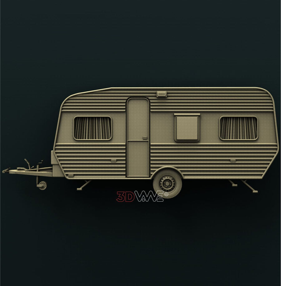 CAMPER 3D STL 3DWave