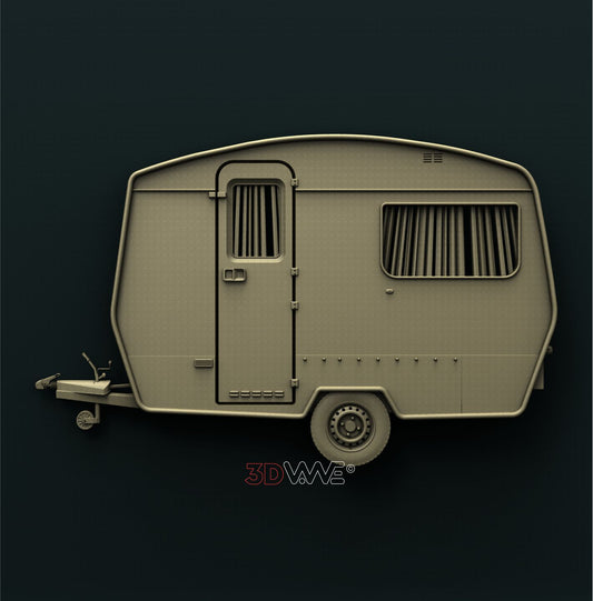 CAMPER 3D STL 3DWave