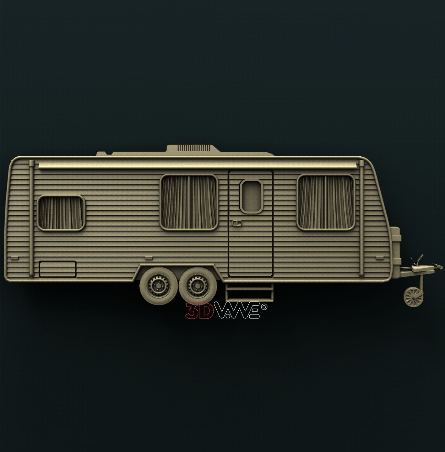 CAMPER 3D STL 3DWave