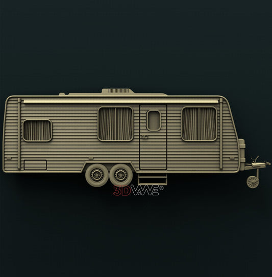 CAMPER 3D STL 3DWave