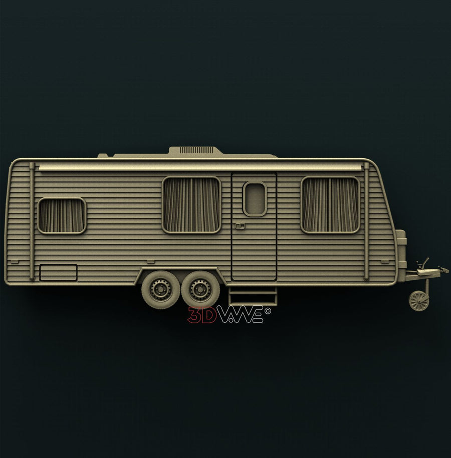 CAMPER 3D STL 3DWave