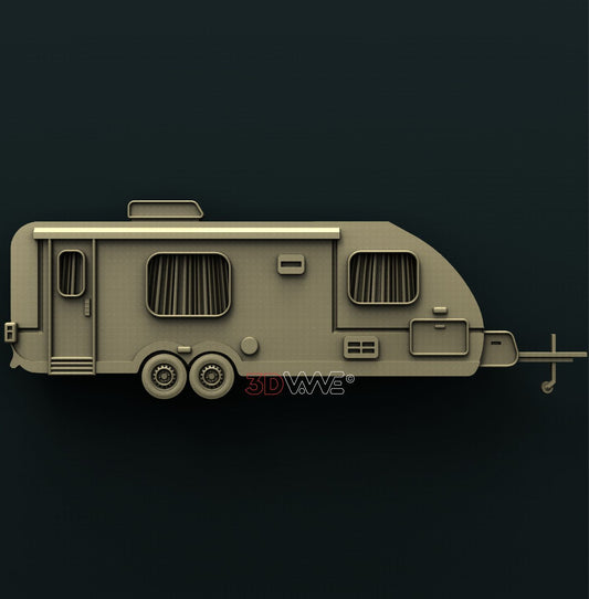 CAMPER 3D STL 3DWave