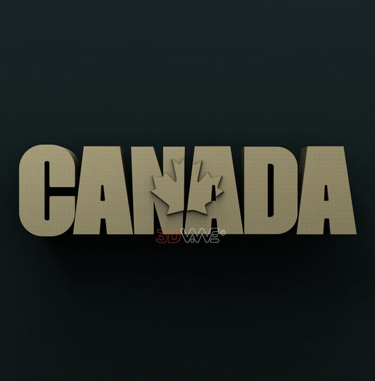 CANADA 3D STL 3DWave