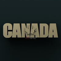 Thumbnail for CANADA 3D STL 3DWave