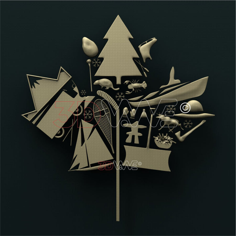 CANADA 3D STL 3DWave