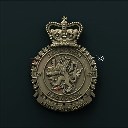 CANADIAN 427 SPECIAL OPERATIONS AVIATION SQUADRON 3D STL 3DWave