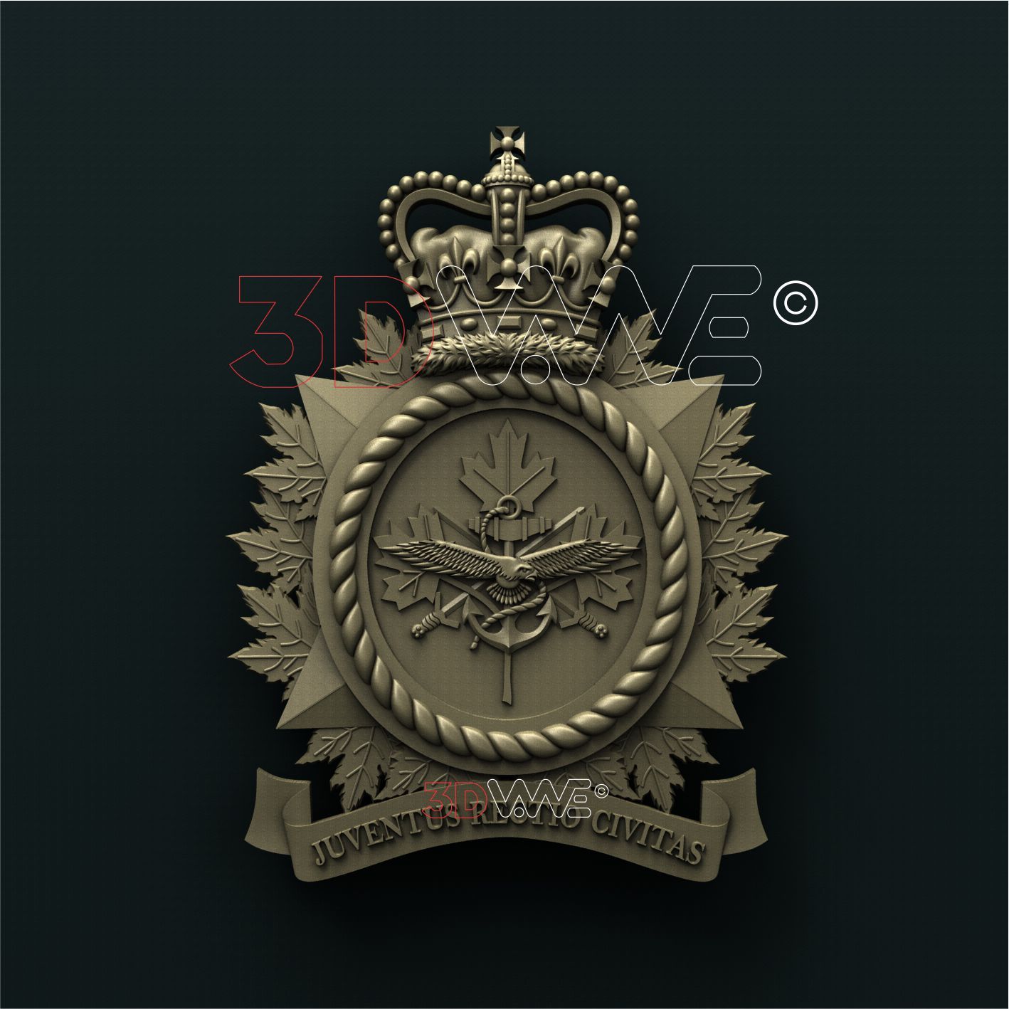 CANADIAN CADET AND JUNIOR RANGERS SUPPORT GROUP 3D STL 3DWave