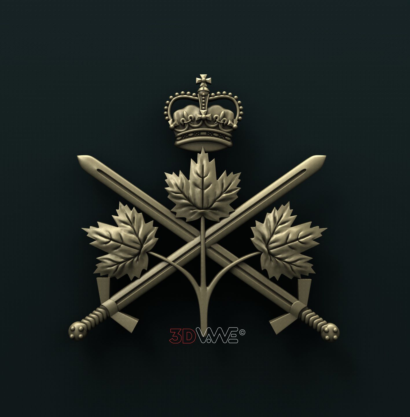 CANADIAN COMBAT SUPPORT BRIGADE 3D STL 3DWave