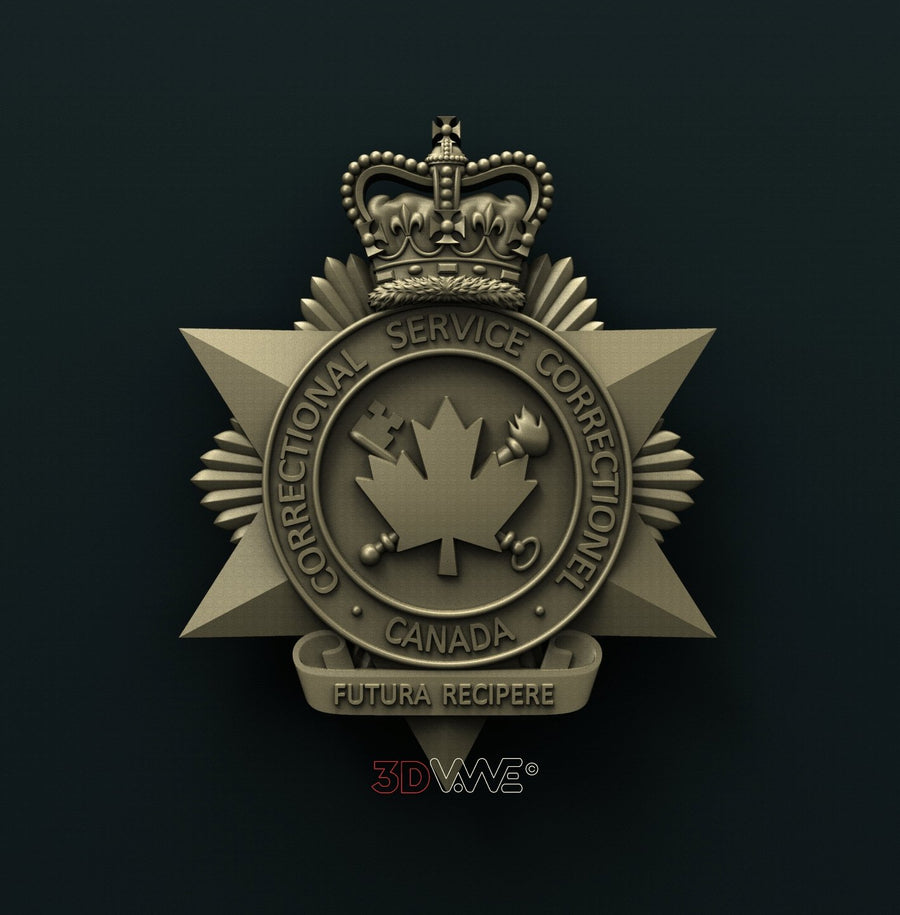 CANADIAN CORRECTIONAL SERVICE 3D STL 3DWave