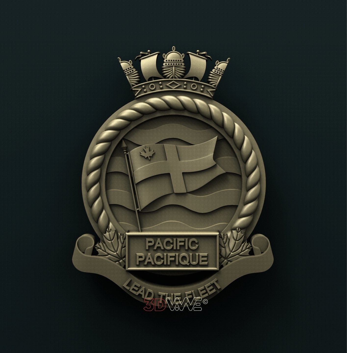 CANADIAN FLEET PACIFIC HEADQUARTERS 3D STL 3DWave