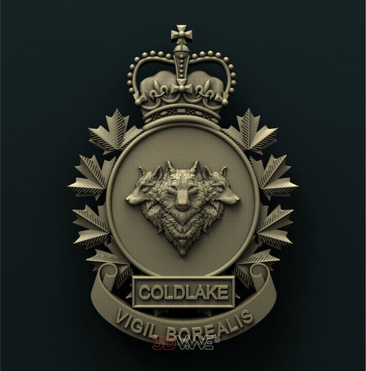 CANADIAN FORCES BASE COLD LAKE 3D STL 3DWave