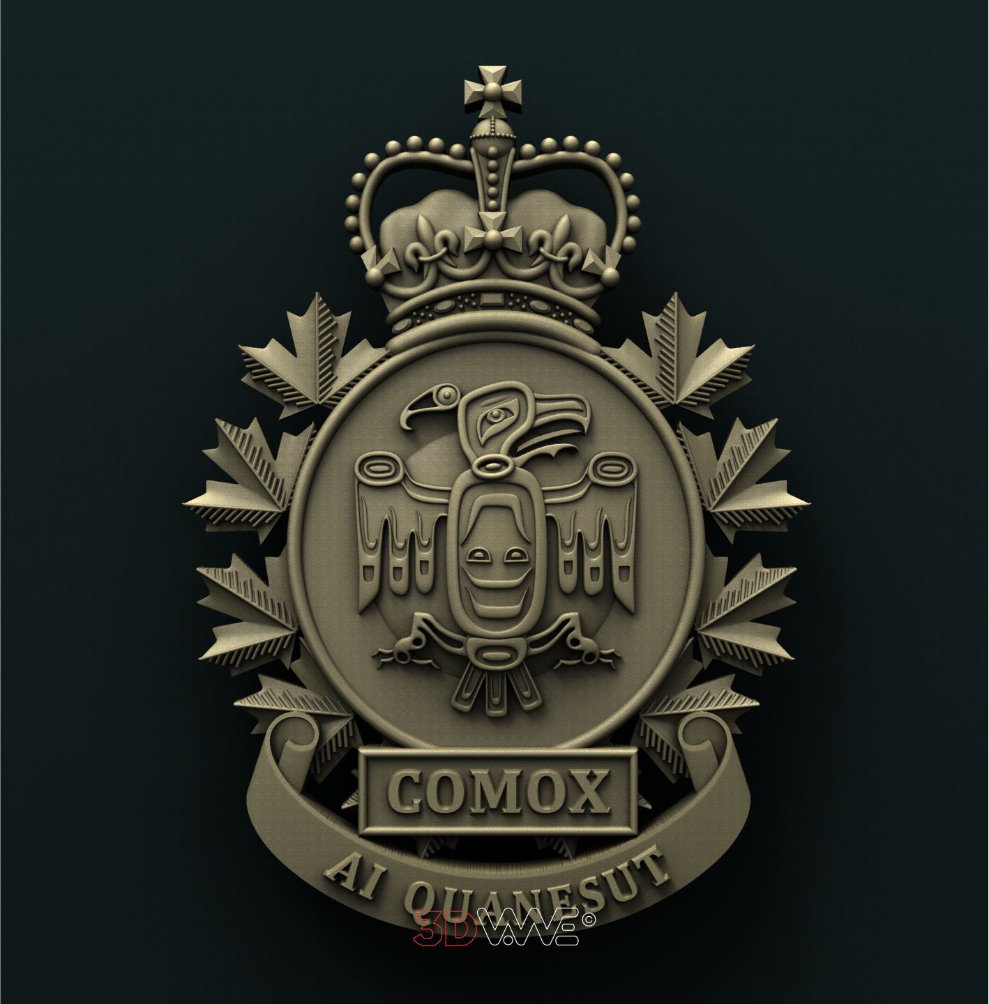 CANADIAN FORCES BASE COMOX 3D STL 3DWave