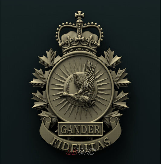 CANADIAN FORCES BASE GANDER 3D STL 3DWave