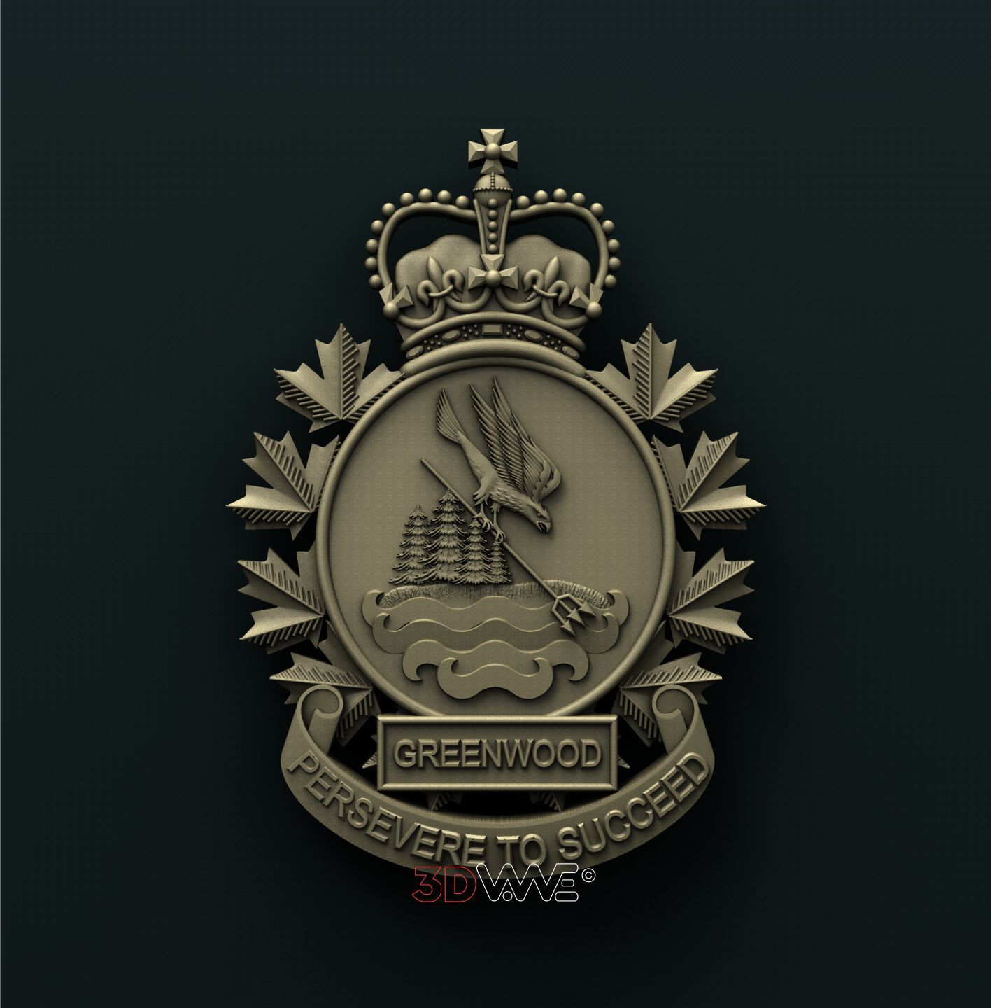 CANADIAN FORCES BASE GREENWOOD 3D STL 3DWave