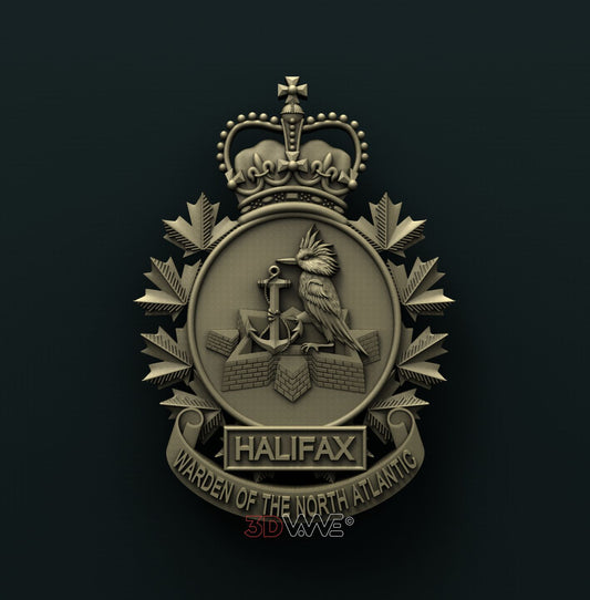 CANADIAN FORCES BASE HALIFAX 3D STL 3DWave