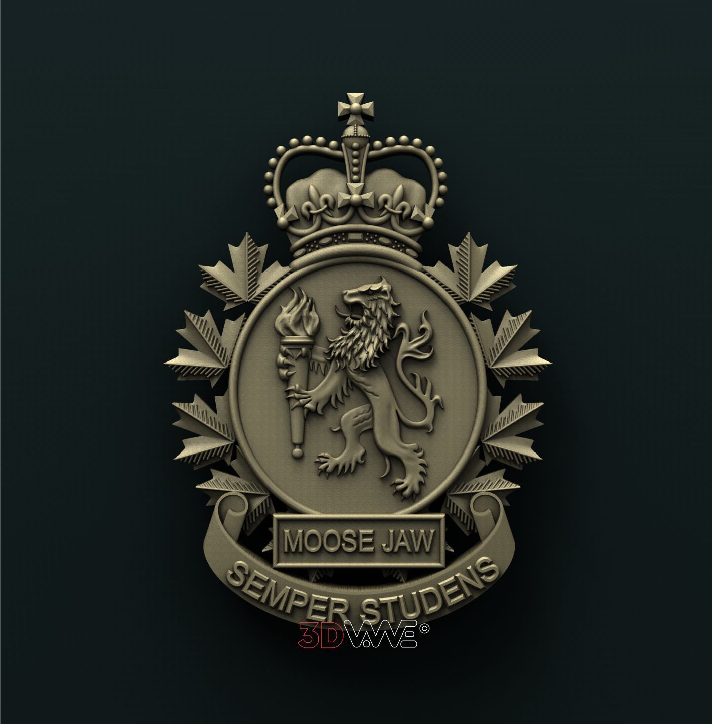 CANADIAN FORCES BASE MOOSE JAW 3D STL 3DWave