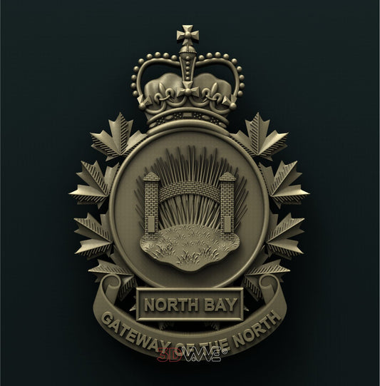 CANADIAN FORCES BASE NORTH BAY 3D STL 3DWave