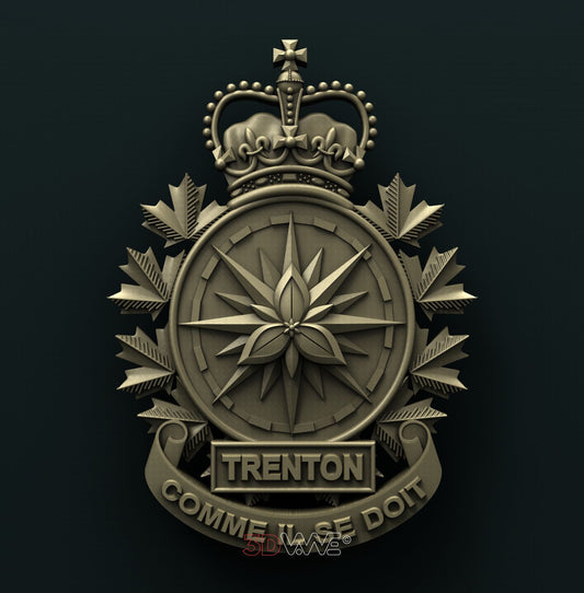 CANADIAN FORCES BASE TRENTON 3D STL 3DWave
