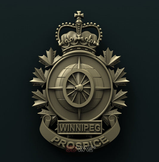 CANADIAN FORCES BASE WINNIPEG 3D STL 3DWave