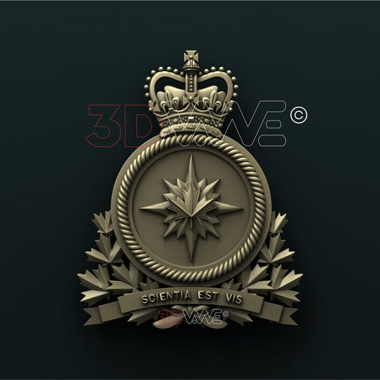 CANADIAN FORCES INTELLIGENCE COMMAND 3D STL 3DWave